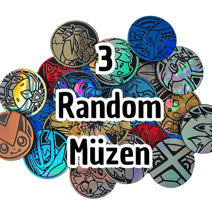 Pokémon Monete Set da 3 pezzi – Monete da collezione ufficiali per carte Pokémon