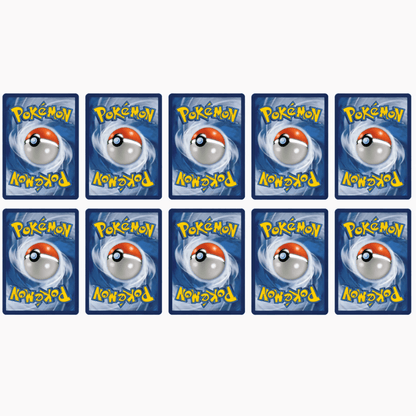 Originali 10 Carte Pokémon Reverse/Holo, Carte Pokémon Lucide in Inglese - Olografiche/Reverse Foil - Carte Assortite