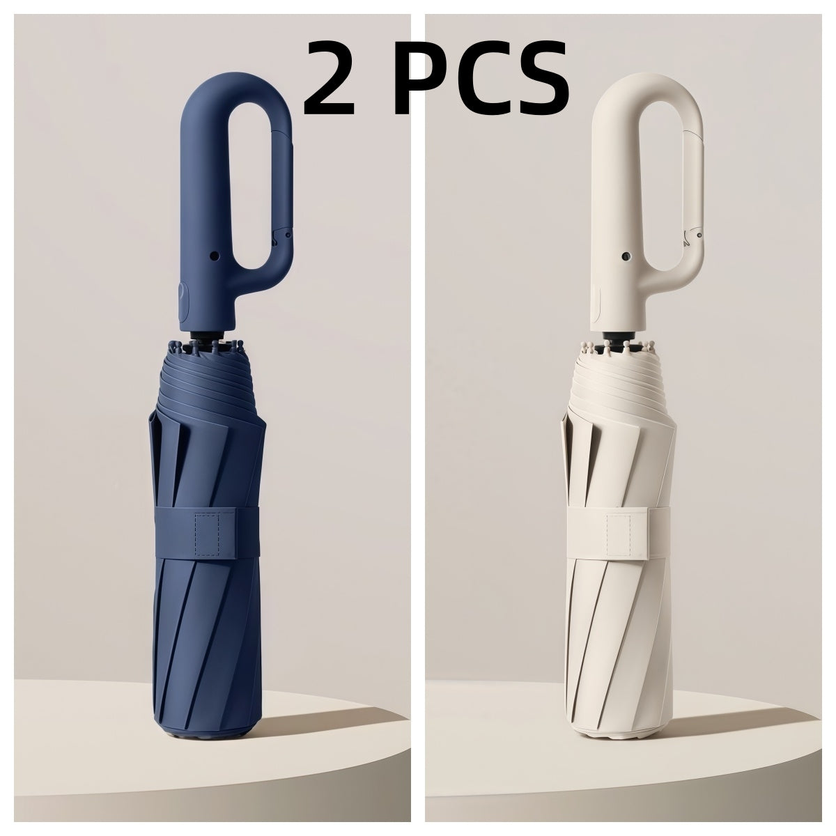 Ombrello pieghevole con fibbia completamente automatica, con protezione solare, specifiche 1 e 2 facoltative, adatto sia per uomini che per donne, ombrello da viaggio, con un diametro di 106 cm/41.2 pollici quando è aperto, robusto e durevole, ombrello di