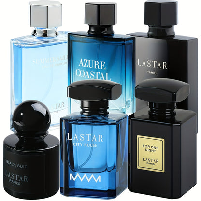 [ Set di Profumi da Uomo per Settimana ] Eau de Toilette ai Feromoni da Uomo, Cedro Patchouli Legnoso & Oceano al Muschio di Pompelmo, Fragranza a Lunga Durata, Eau de Cologne da Uomo Affascinante, Atmosfera Romantica per Appuntamenti, Regalo Perfetto per