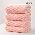 Set di 4 asciugamani da bagno di lusso ultra-morbidi, altamente assorbenti, adatti per spa e sport, asciugamani ad asciugatura rapida per uso in palestra, dimensioni 140 x 70 cm