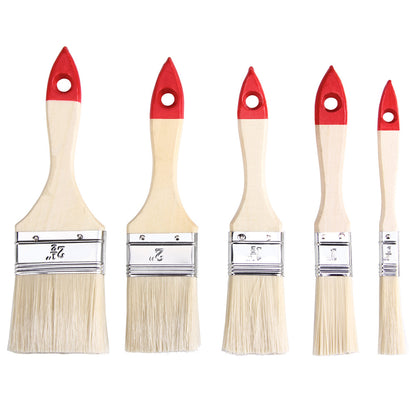 MONZANA® Set di 15 Pennelli per Pittura, 3 Misure Diverse, Ideale per Vernice e Stainatura su Legno