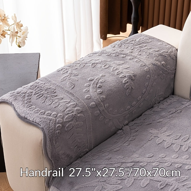 1 Copridivano in Peluche con Stampa Leopardata - Spesso, Caldo, Fintartan, Adatto agli Animali Domestici e Antiscivolo, Protezione per Divano per Soggiorno, Camera da Letto, Ufficio, Adatto a Diverse Dimensioni di Divano, Copridivani per Soggiorno
