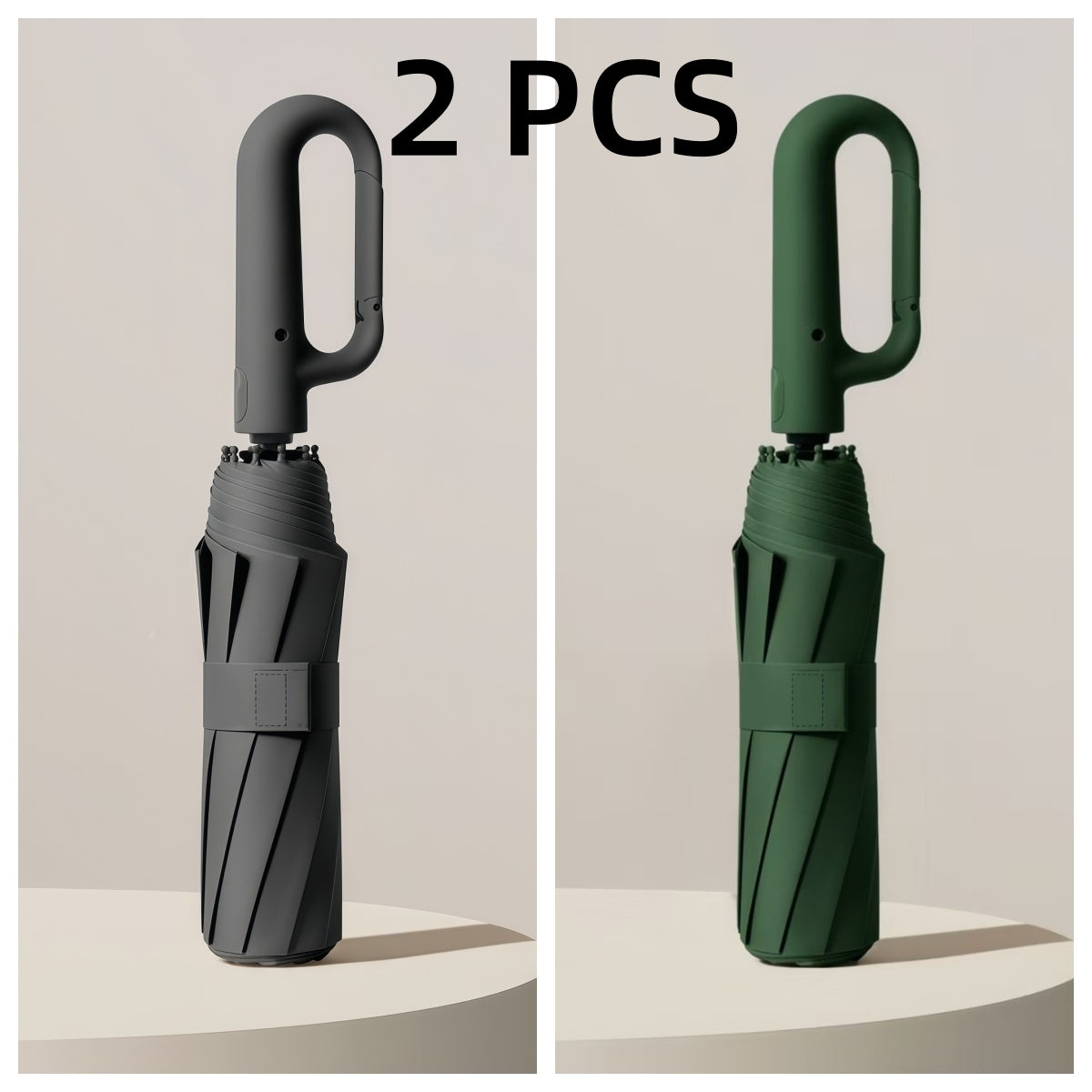 Ombrello pieghevole con fibbia completamente automatica, con protezione solare, specifiche 1 e 2 facoltative, adatto sia per uomini che per donne, ombrello da viaggio, con un diametro di 106 cm/41.2 pollici quando è aperto, robusto e durevole, ombrello di