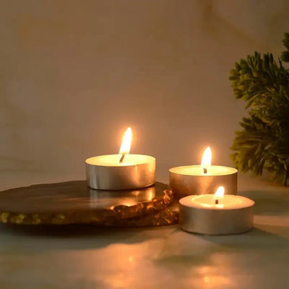 Candele di Cera al Tè, 2-3 per Matrimoni e il Ringraziamento 50pz 100pz 200pz – vista dettagliata 7
