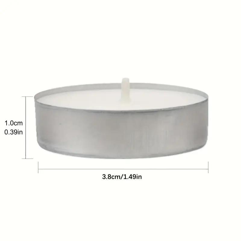 Candele di Cera al Tè, 2-3 per Matrimoni e il Ringraziamento 50pz 100pz 200pz – vista dettagliata 10