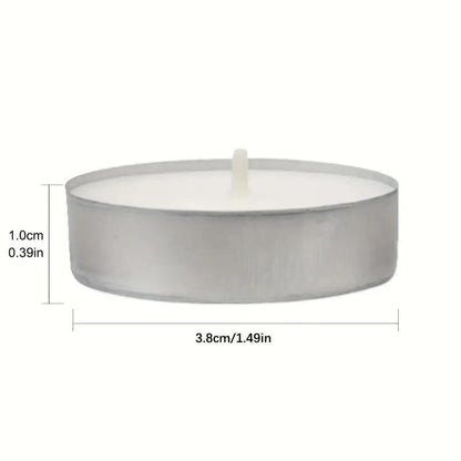 Candele di Cera al Tè, 2-3 per Matrimoni e il Ringraziamento 50pz 100pz 200pz – vista dettagliata 10