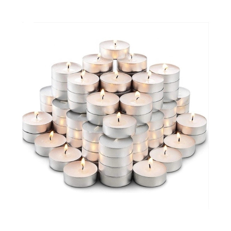 Candele di Cera al Tè, 2-3 per Matrimoni e il Ringraziamento 50pz 100pz 200pz – vista dettagliata 12