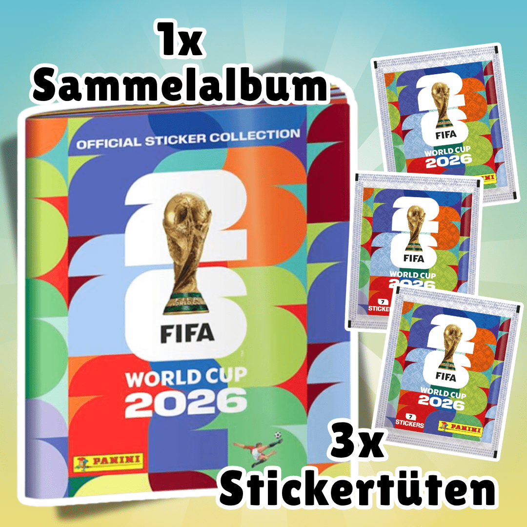 Carte collezionabili sportive, Set di Inizio Panini FIFA Mondiali 2026 per uso quotidiano e casa – vista principale