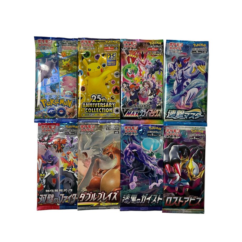 Carte Pokémon da collezione, 3X Mazzo Booster Originale Giapponese Pokémon per hobby e progetti creativi – vista dettagliata