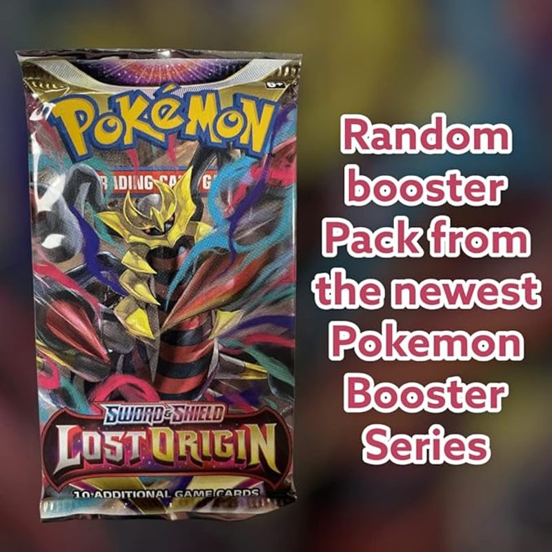 Carte Pokémon da collezione, 3x Pokémon Mystery Booster per progetti creativi e hobby – vista dettagliata 4
