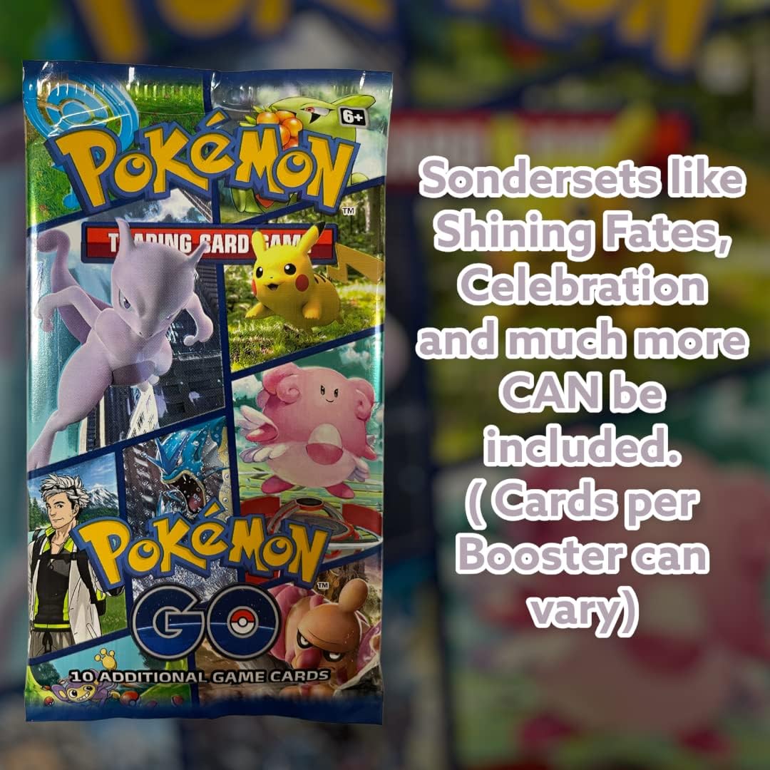 Carte Pokémon da collezione, 3x Pokémon Mystery Booster per progetti creativi e hobby – vista dettagliata 9