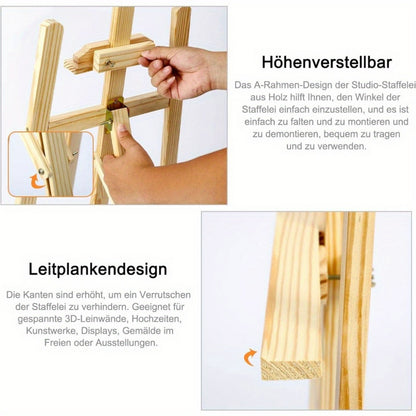 Cavalletto da pittura, regolabile per progetti creativi e hobby – vista dettagliata 9