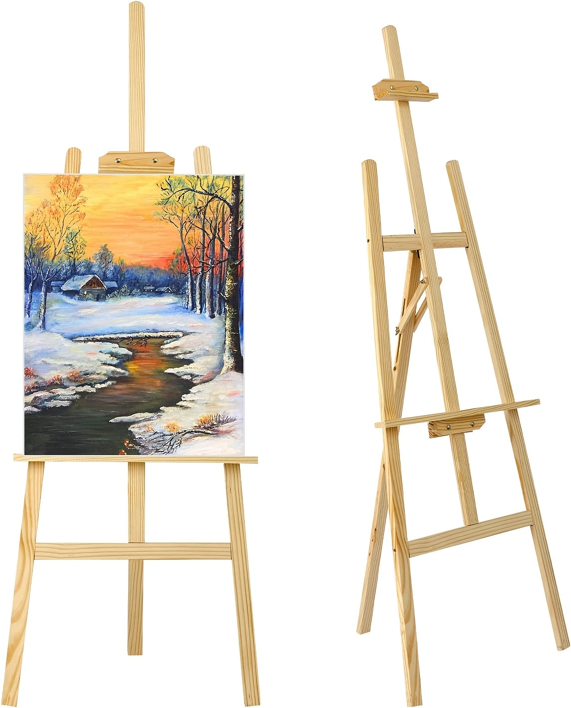Cavalletto da pittura, regolabile per progetti creativi e hobby – vista dettagliata 12