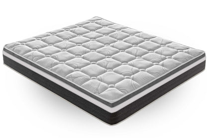 Materasso Memory Foam, Ortopedico Indeformabile, Alto 20 cm, 13 Zone di Comfort INDEFORMABILE, Made in Italy, Massima Traspirazione, Sistema Alleviamento Punti di Pressione Disponibile in diverse Dimensioni