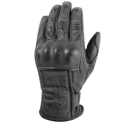Guanti Moto in pelle uomo ASPIDEX WAX Vintage