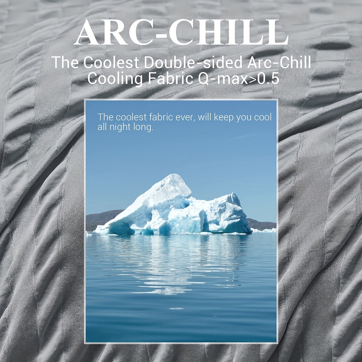 Coperta rinfrescante 1pc, assorbe il calore per mantenere il corpo fresco per le notti calde, fibra rinfrescante giapponese Arc-Chill3.0 Q-Max>0.5, coperte fredde estive leggere per dormire, regalo per chi dorme troppo caldo