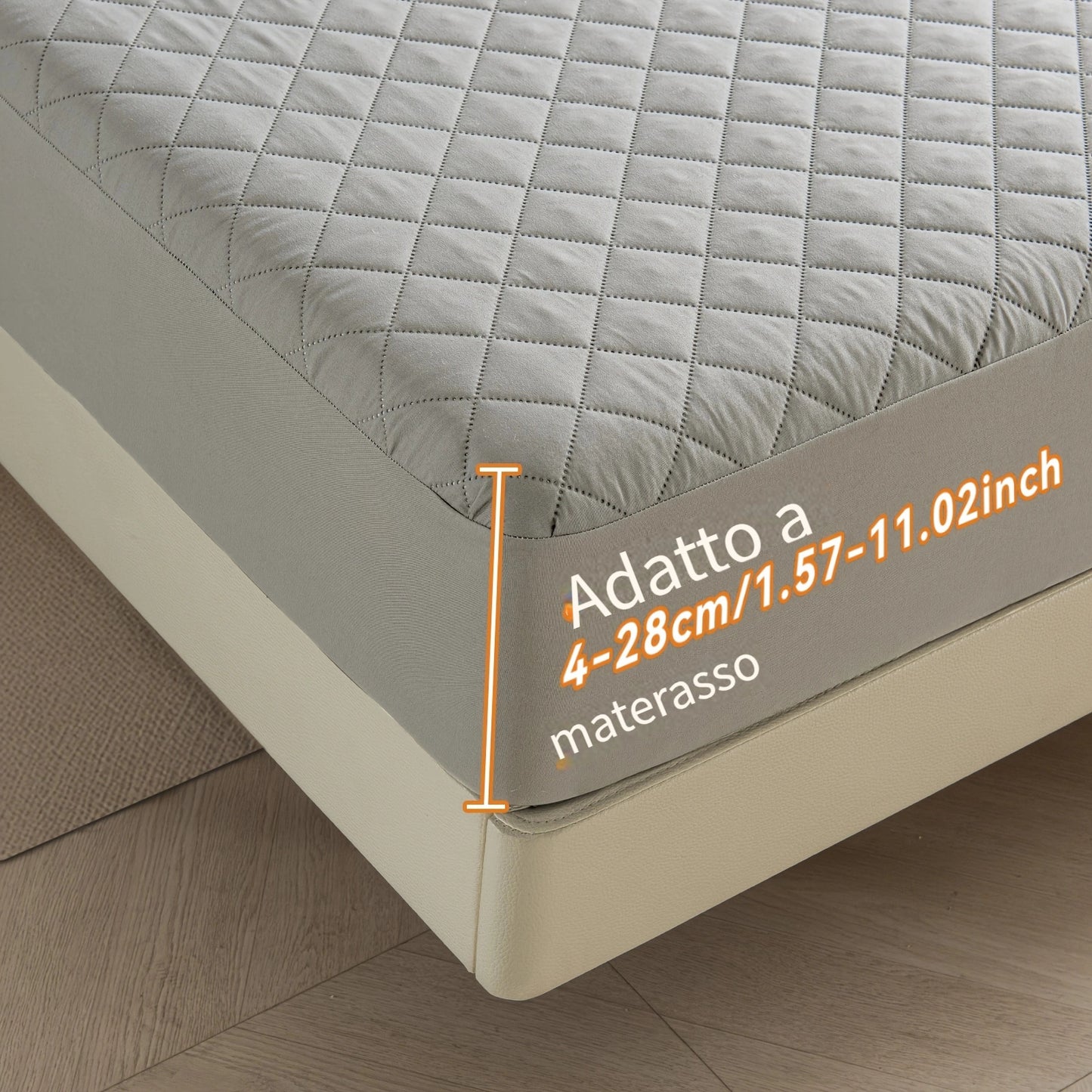 Set di lenzuola con angoli multicolore da 2/3 pezzi, protezione per materasso con lenzuolo con angoli, set completo antiscivolo, ideale per hotel, casa, camera degli ospiti, camera da letto, copertura completa