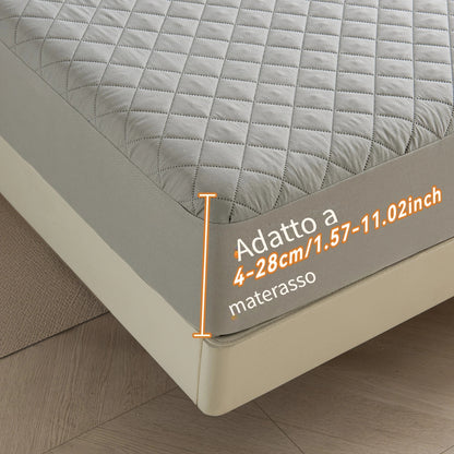 Set di lenzuola con angoli multicolore da 2/3 pezzi, protezione per materasso con lenzuolo con angoli, set completo antiscivolo, ideale per hotel, casa, camera degli ospiti, camera da letto, copertura completa