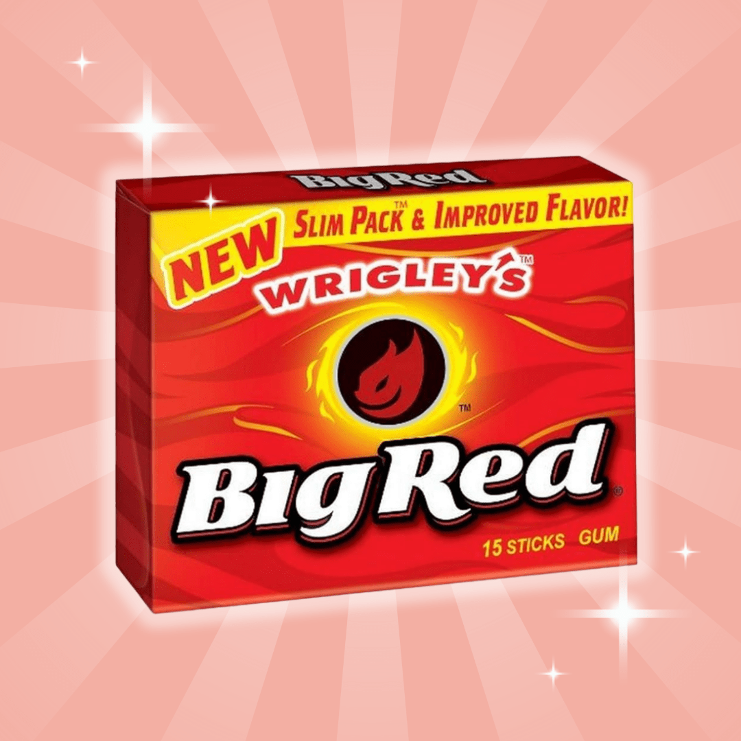 Chewing gum, 1X Wrigley's Big rosso Gomma da Masticare per veicolo e viaggio – vista dettagliata 3