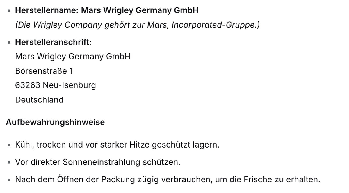Chewing gum, 1X Wrigley's Big rosso Gomma da Masticare per veicolo e viaggio – vista dettagliata 5