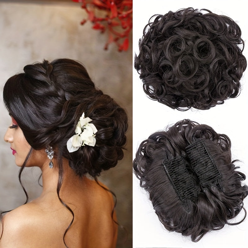 Chignon Elegante, Marrone per veicolo – vista dettagliata 4