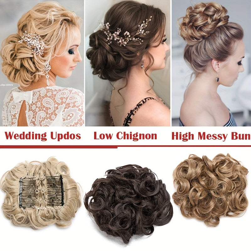 Chignon Elegante, Marrone per veicolo – vista dettagliata 6