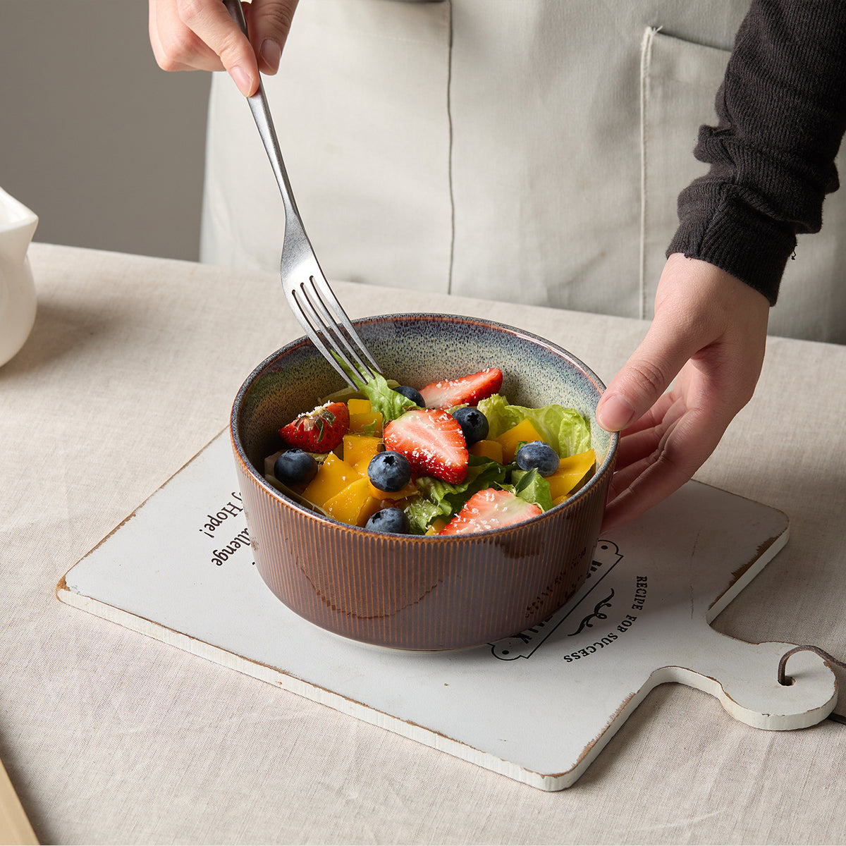 Ciotole da portata, ceramica per museli e dessert – vista dettagliata 6