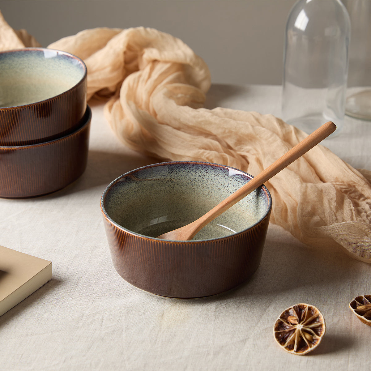 Ciotole da portata, ceramica per museli e dessert – vista dettagliata 16