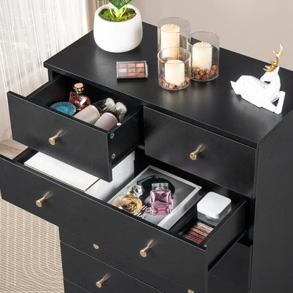 Comò moderno, legno per camera da letto e letto – vista dettagliata 15