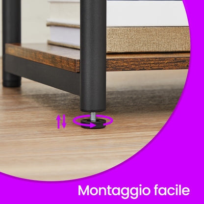 Comodino, 30 x 38,5 x 50 cm per zona giorno e uso quotidiano – vista dettagliata 11