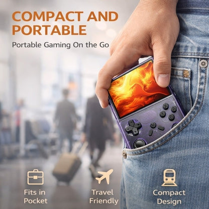 Console Portatile Retro Aggiornata, 3,5 Pollici per veicolo e viaggio – vista dettagliata 10