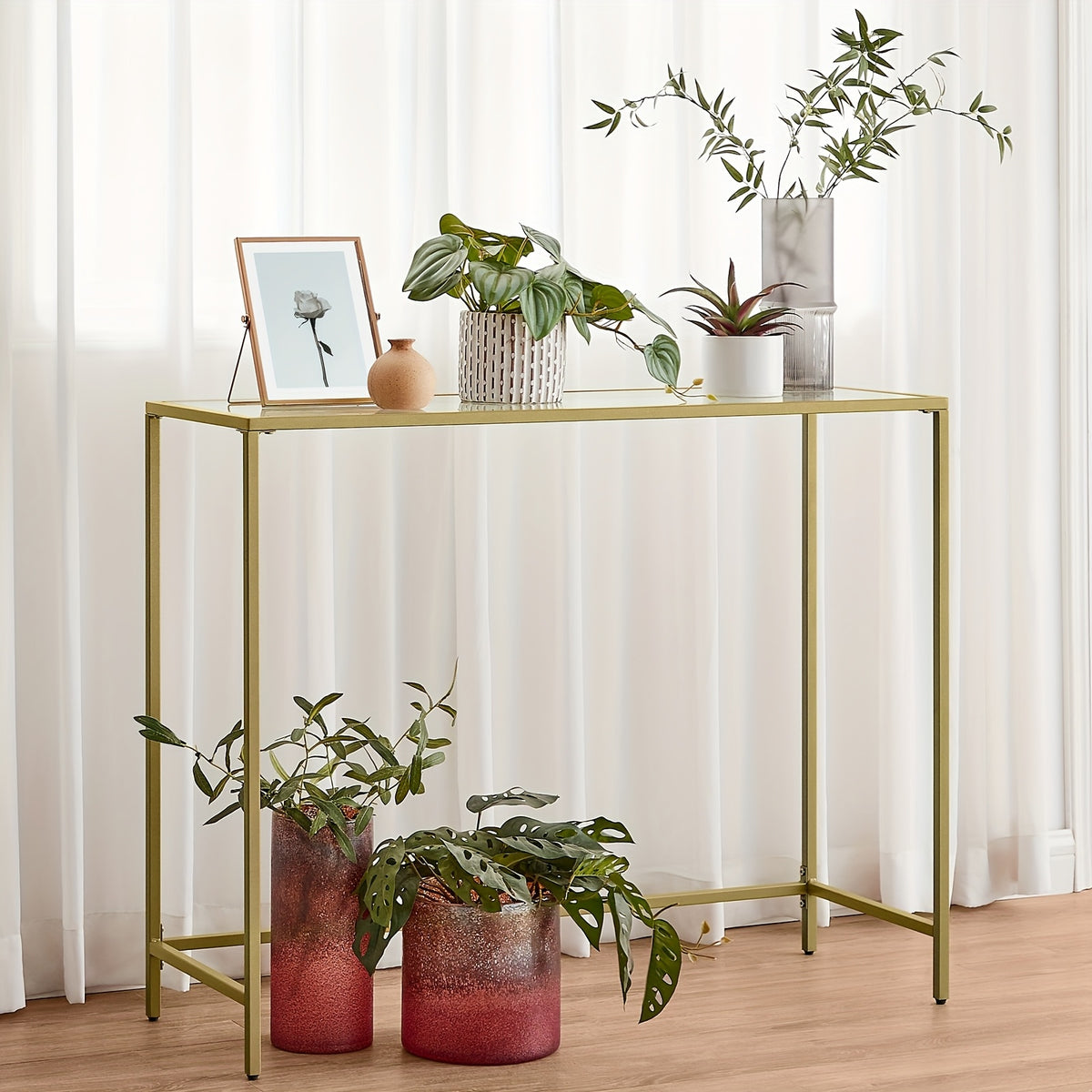 Console, vetro per soggiorno e casa – vista dettagliata 4
