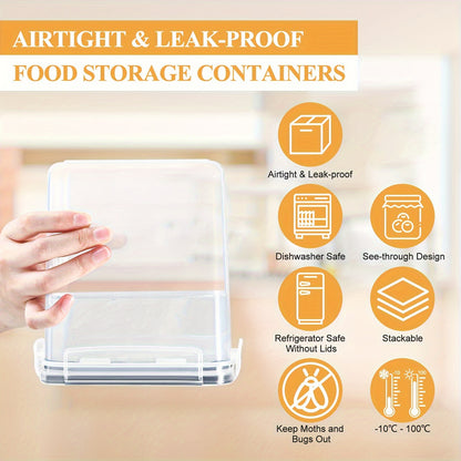 Contenitori per alimenti, plastica per conservazione degli alimenti – vista dettagliata 6