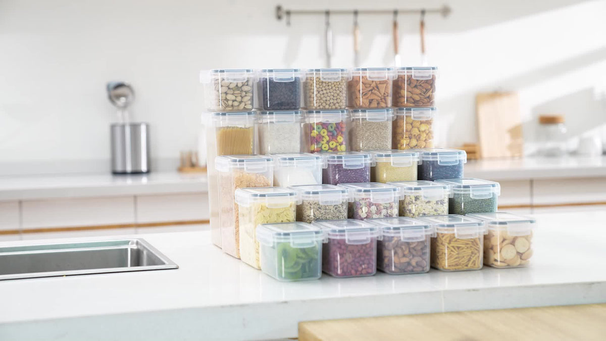 Contenitori per alimenti, plastica per conservazione degli alimenti – vista dettagliata 8