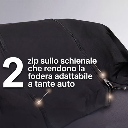 Coprisedili, 2pz per veicolo e viaggio – vista dettagliata 4