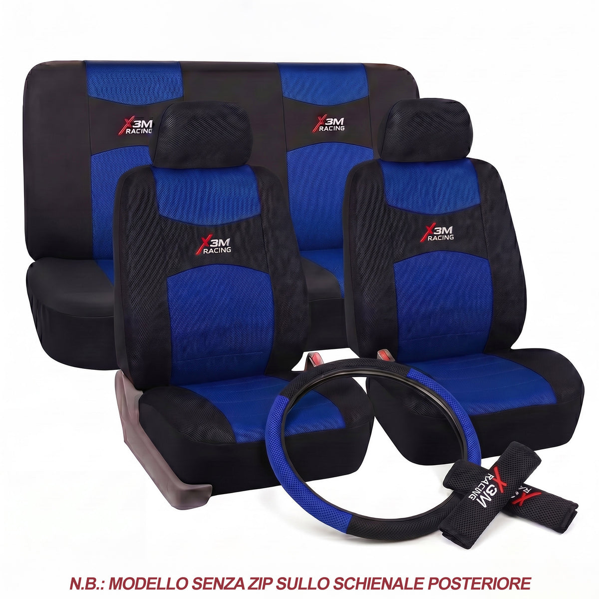 Coprisedili, 2pz per veicolo e viaggio – vista dettagliata 7