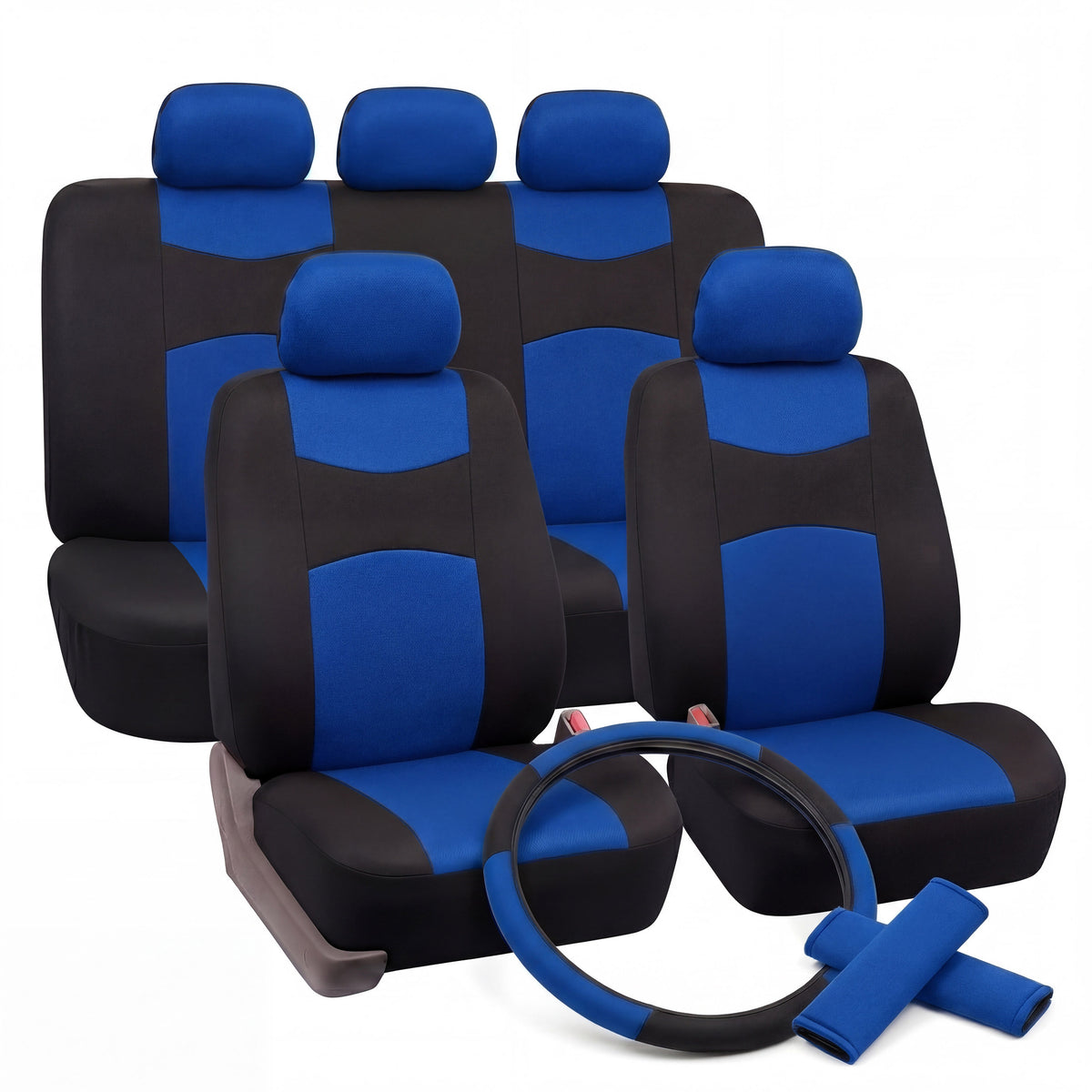 Coprisedili, 2pz per veicolo e viaggio – vista dettagliata 11