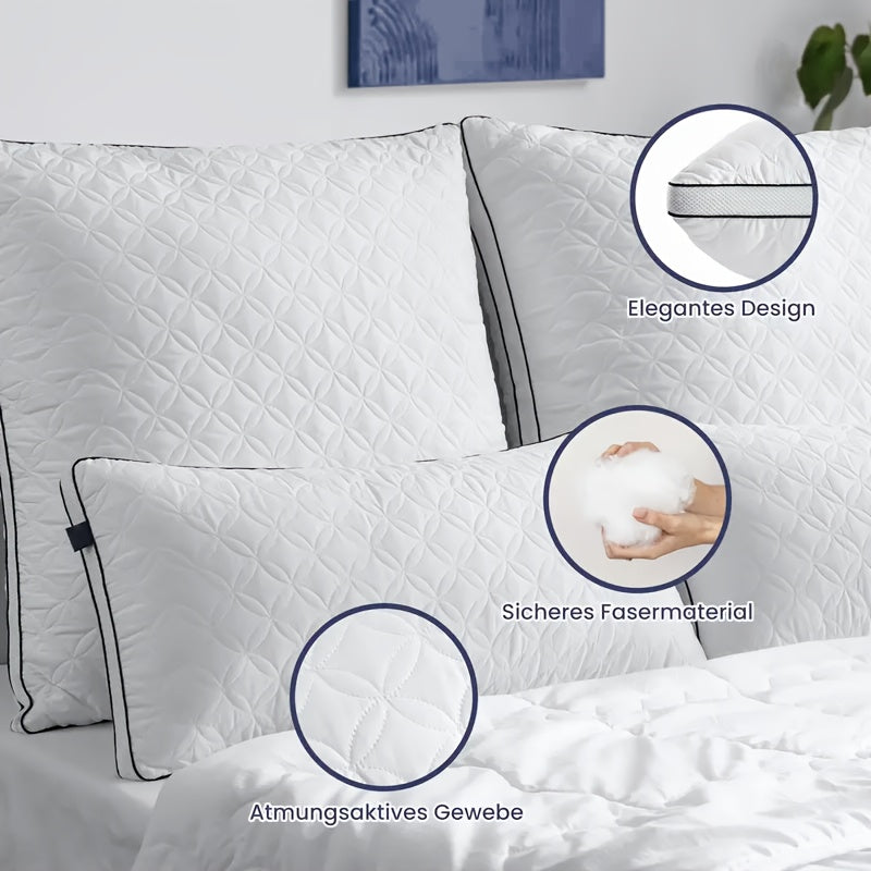 Cuscini, 1 pz per camera da letto e letto – vista dettagliata 4