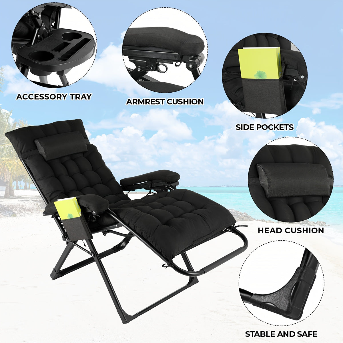 Cuscino, 160 kg per relax – vista dettagliata 2