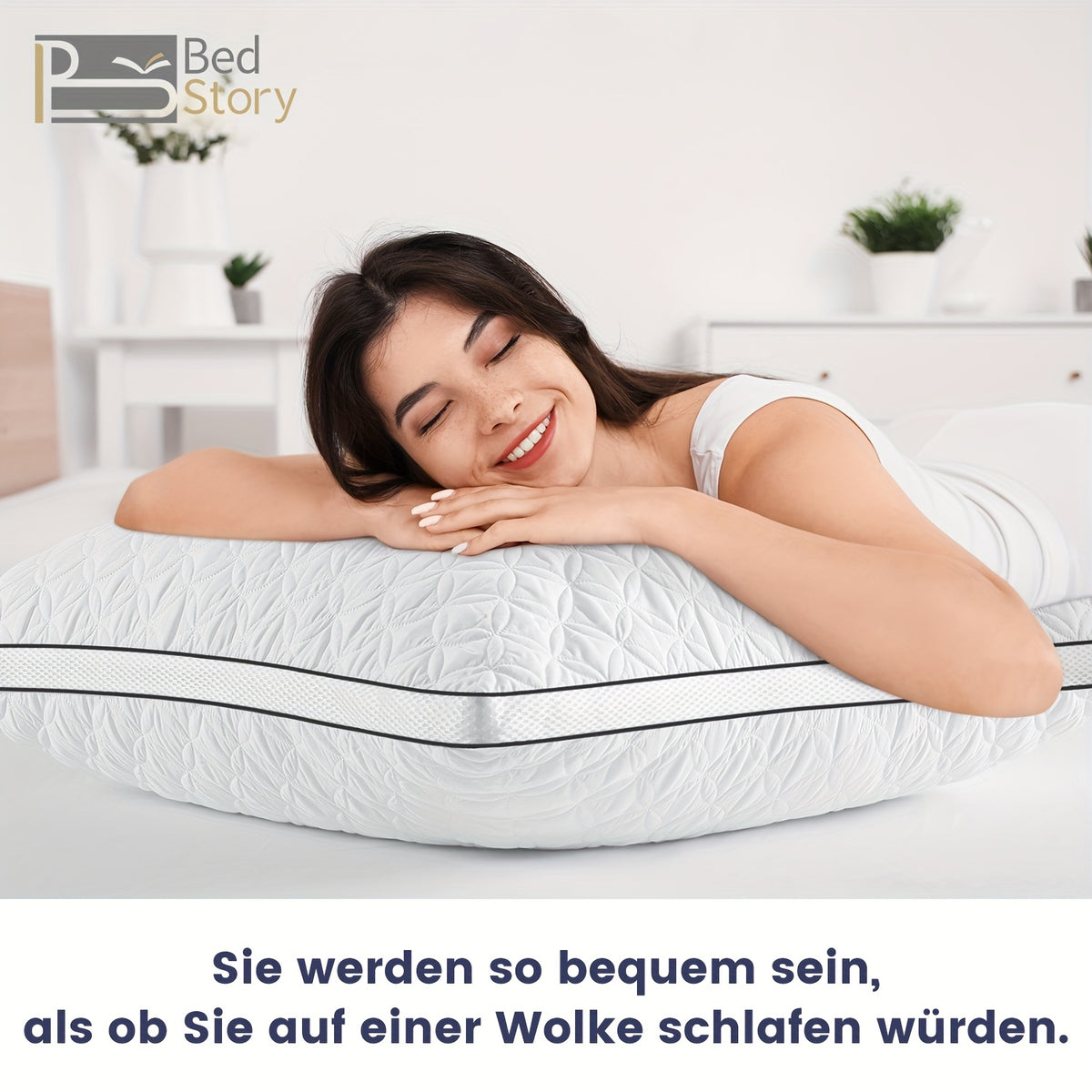 Cuscino cervicale, 80×80CM per supporto cervicale e riposo – vista dettagliata 4