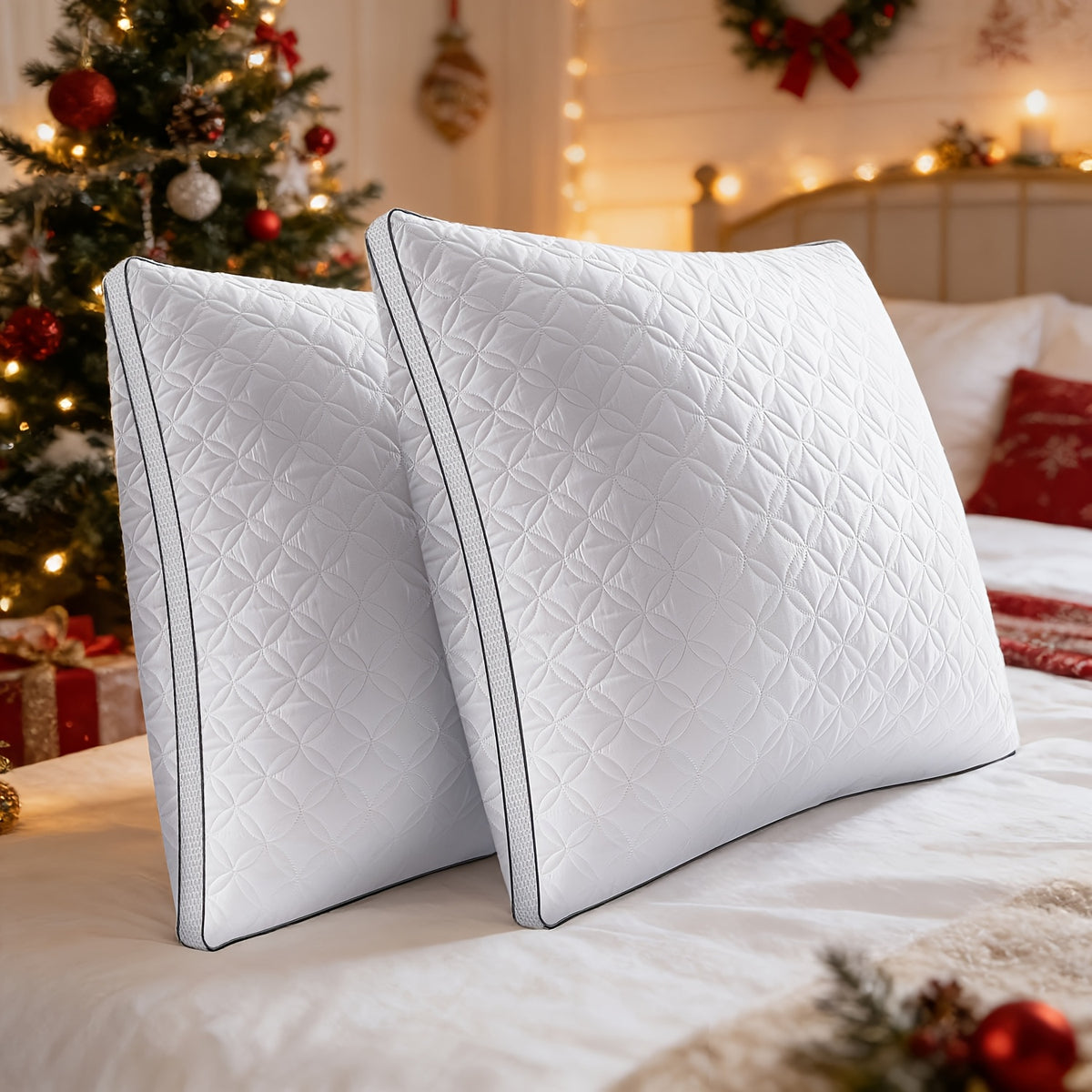 Cuscino cervicale, 80×80CM per supporto cervicale e riposo – vista dettagliata 7