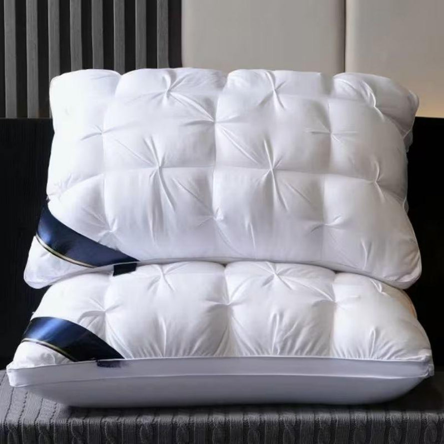 Cuscino da letto, Bianco-2 Pezzi-A per letto – vista dettagliata 3