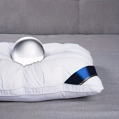 Cuscino da letto, Bianco-2 Pezzi-A per letto – vista dettagliata 7