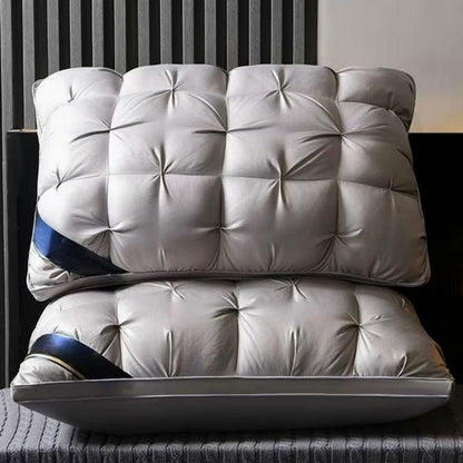 Cuscino da letto, Bianco-2 Pezzi-A per letto – vista dettagliata 10