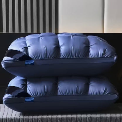 Cuscino da letto, Bianco-2 Pezzi-A per letto – vista dettagliata 12