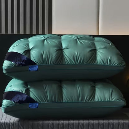 Cuscino da letto, Bianco-2 Pezzi-A per letto – vista dettagliata 13