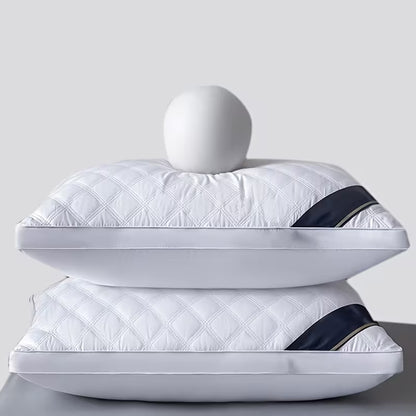 Cuscino da letto, Bianco-2 Pezzi-A per letto – vista dettagliata 16