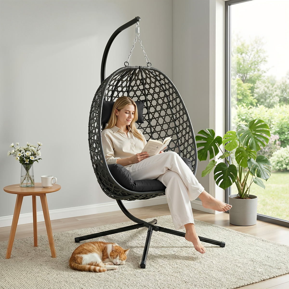 Cuscino, rattan per riposo e relax – vista principale