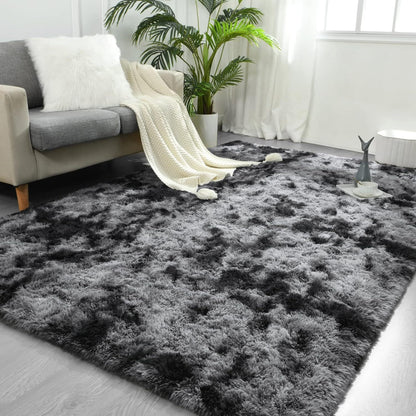 1 Tappeto Morbido in Peluche, Tappeto Antiscivolo in Peluche, Tappeto Morbido da Comodino, Tappeto Tie Dye per Soggiorno, Decorazione per la Casa, Tappeto per Animali Domestici, Tappeto per Camera da Letto e Soggiorno, Decorazione per la Stanza, Adatto pe